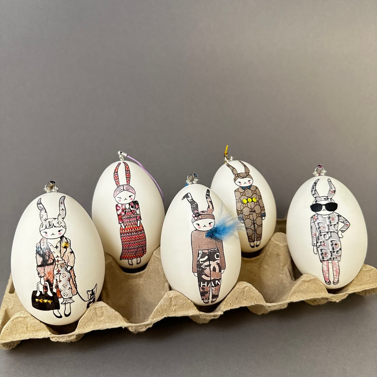 Ostereier-Deko: Echte Kunst Eier – ei-nzigartig trifft auf