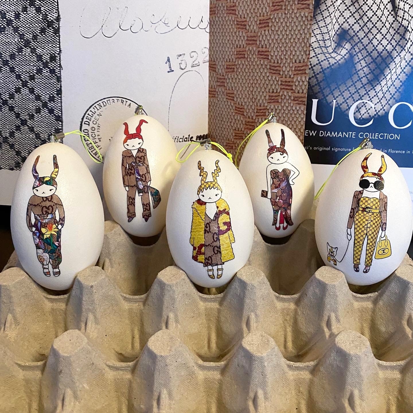 Ostereier-Deko: Echte Kunst trifft – Eier auf ei-nzigartig