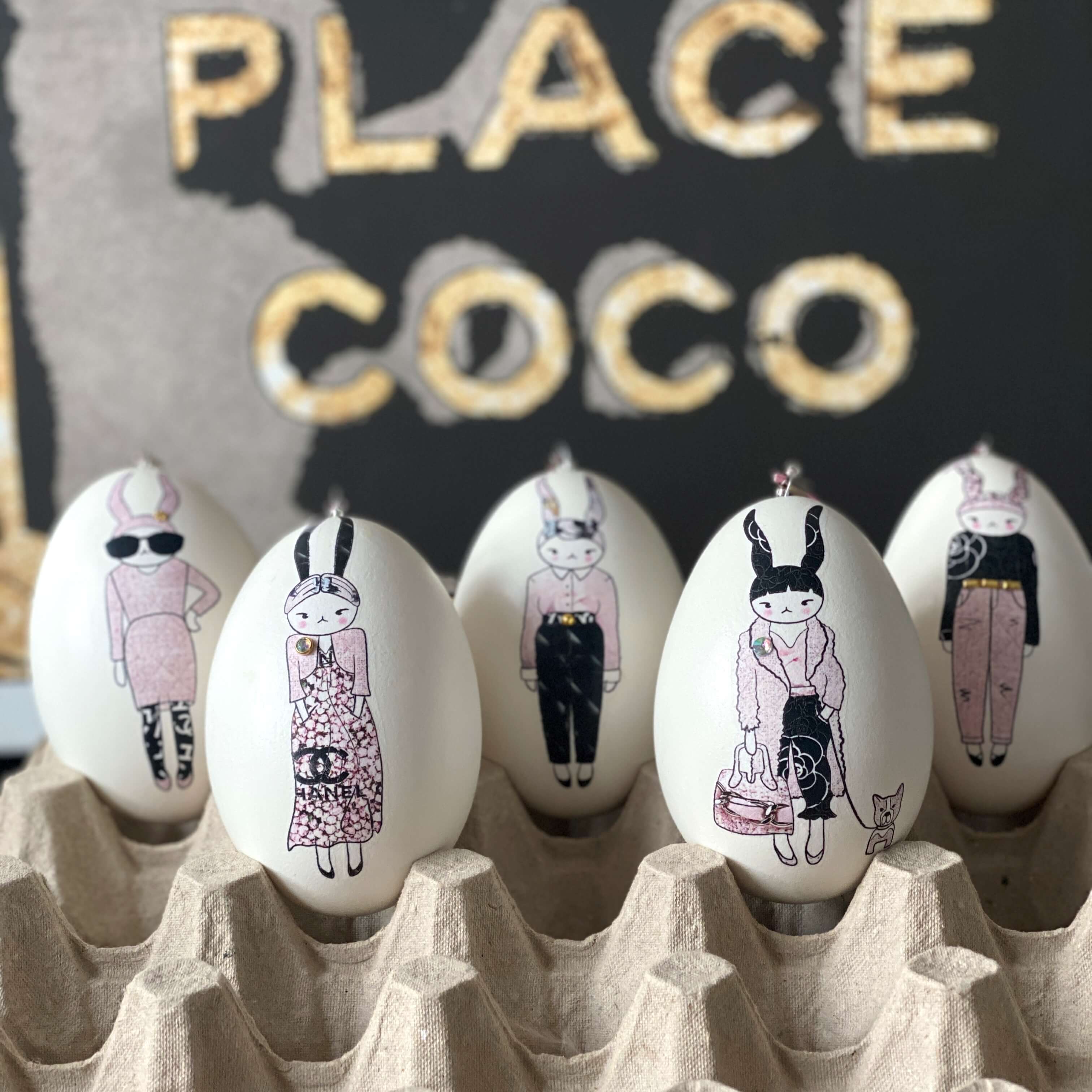 Ostereier-Deko: Echte Kunst trifft – ei-nzigartig Eier auf
